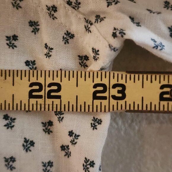 Rails Shirt Mens XL Carson Bleu Fleurs Linen Blend Short Sleeve Floral - Picture 11 of 11